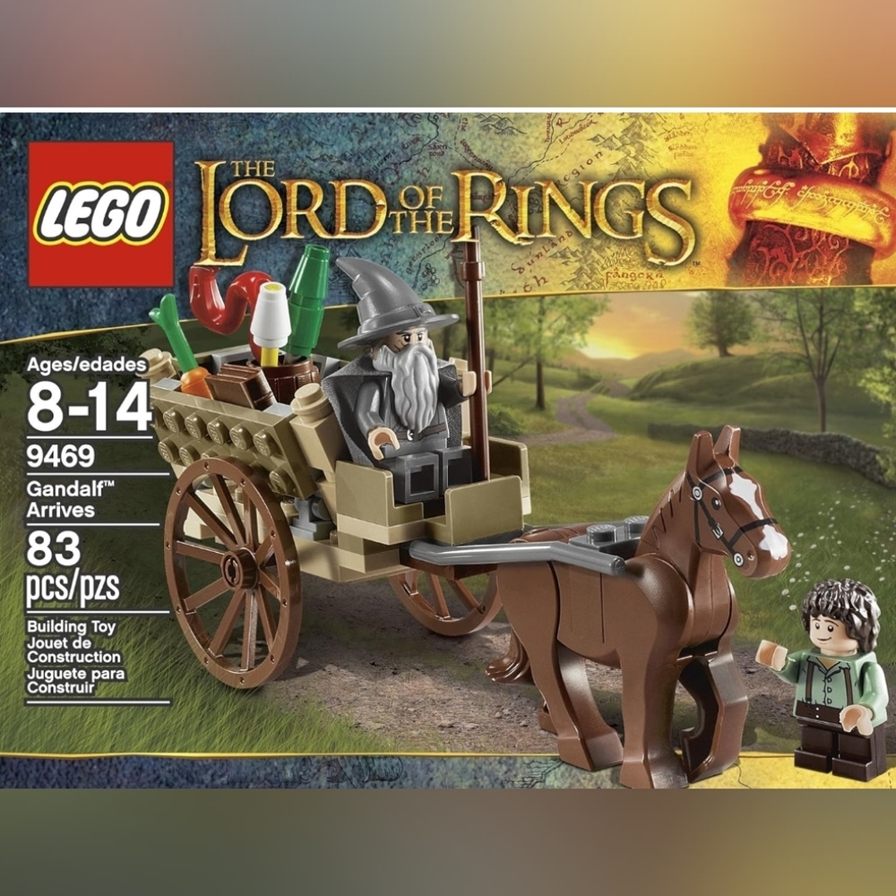 [LEGO] FINAL PRICE **RARE COLLECTIBLE** LOTR 9469 Gandalf Arrives - NEW In Box - Picture 2 of 14